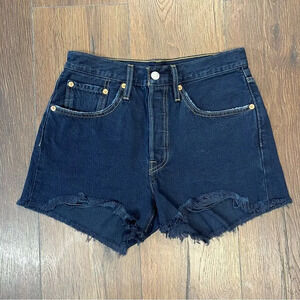 Levi’s 501 high rise denim shorts SZ 26/2